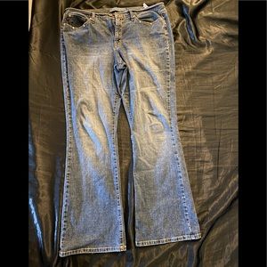Flare stretch jeans I believe size 16